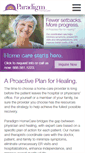 Mobile Screenshot of paradigmhomecare.com